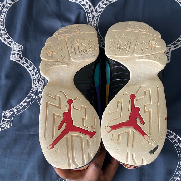 Nike Air Jordan9 IX retro dream it do it men’s size 10 black/multicolor sneakers - Picture 7 of 7